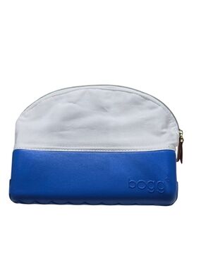 BOGG BAG Beauty And The Bogg Zippered Waterproof Makeup Bag Blue NEW